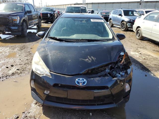 JTDKDTB32D1536499 - 2013 TOYOTA PRIUS C BLACK photo 5