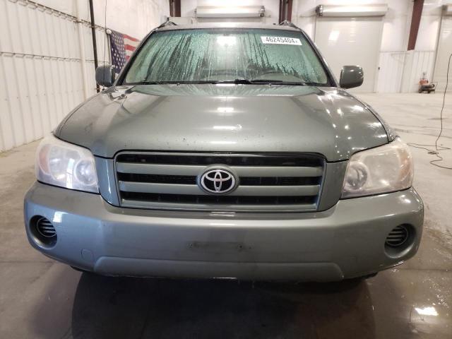 JTEGP21A850074928 - 2005 TOYOTA HIGHLANDER LIMITED GREEN photo 5