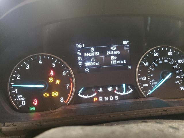 MAJ3S2GE2MC425539 - 2021 FORD ECOSPORT SE BLACK photo 9