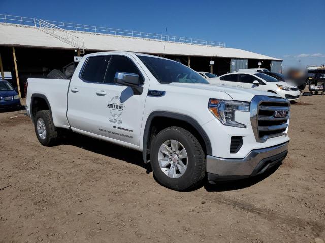 1GTR8BEDXMZ414122 - 2021 GMC SIERRA C1500 SLE WHITE photo 4