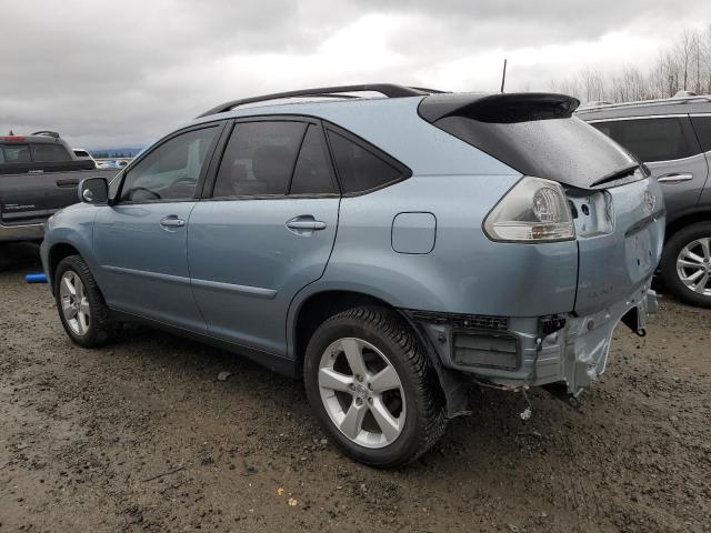 JTJHK31U972025281 - 2007 LEXUS RX 350 BLUE photo 2