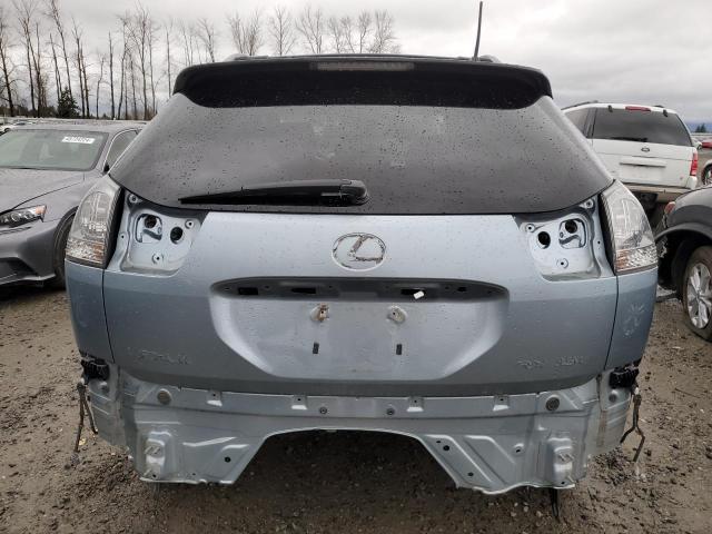 JTJHK31U972025281 - 2007 LEXUS RX 350 BLUE photo 6