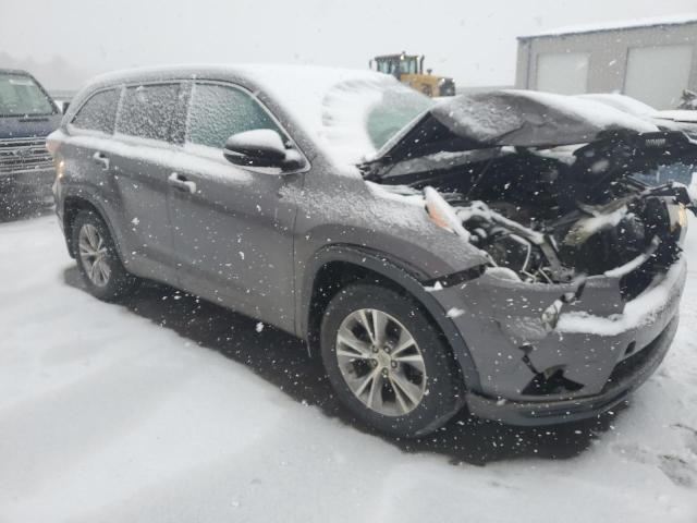 5TDJKRFH2ES030900 - 2014 TOYOTA HIGHLANDER XLE 灰色 照片 4
