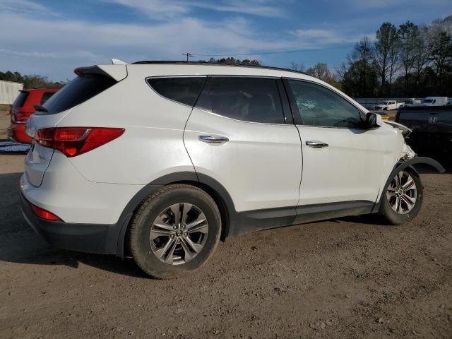 5XYZU3LB2EG125481 - 2014 HYUNDAI SANTA FE S WHITE photo 3