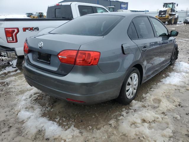 3VW2K7AJ7CM378673 - 2012 VOLKSWAGEN JETTA BASE Boz foto 3