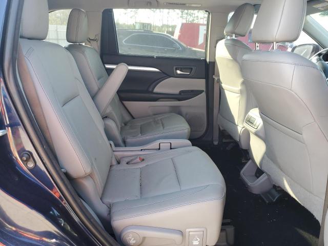 5TDKKRFH0GS159001 - 2016 TOYOTA HIGHLANDER XLE 蓝色 照片 11