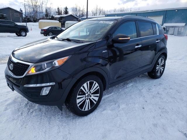 KNDPCCAC2G7875680 - 2016 KIA SPORTAGE EX BLACK photo 1