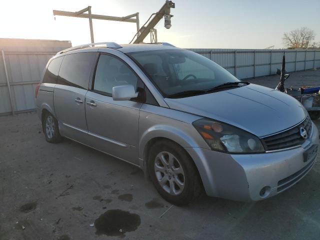 5N1BV28U68N109036 - 2008 NISSAN QUEST S SILVER photo 4