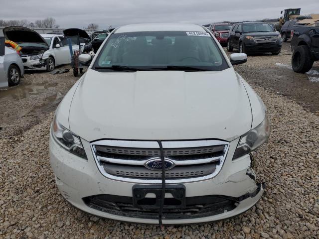 1FAHP2EWXBG142878 - 2011 FORD TAURUS SEL WHITE photo 5