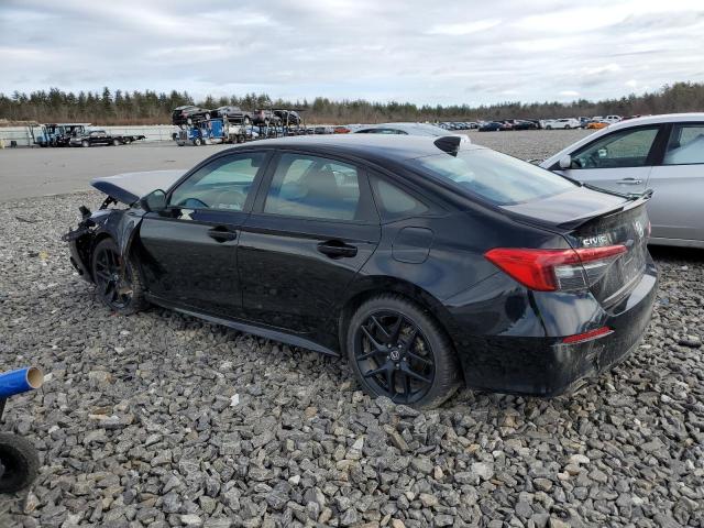 2HGFE1E50NH473357 - 2022 HONDA CIVIC SI BLACK photo 2