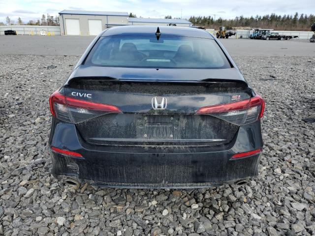 2HGFE1E50NH473357 - 2022 HONDA CIVIC SI BLACK photo 6