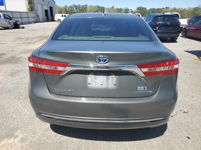 4T1BD1EB3DU015292 - 2013 TOYOTA AVALON HYBRID GRAY photo 6