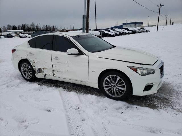 JN1CV7AR3JM280482 - 2018 INFINITI Q50 PURE WHITE photo 4