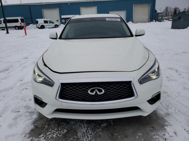 JN1CV7AR3JM280482 - 2018 INFINITI Q50 PURE WHITE photo 5