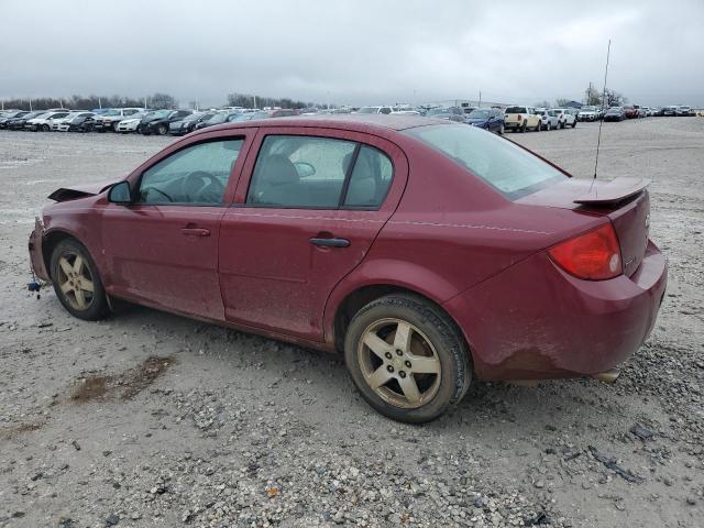 1G1AL55F277167766 - 2007 CHEVROLET COBALT LT MAROON photo 2