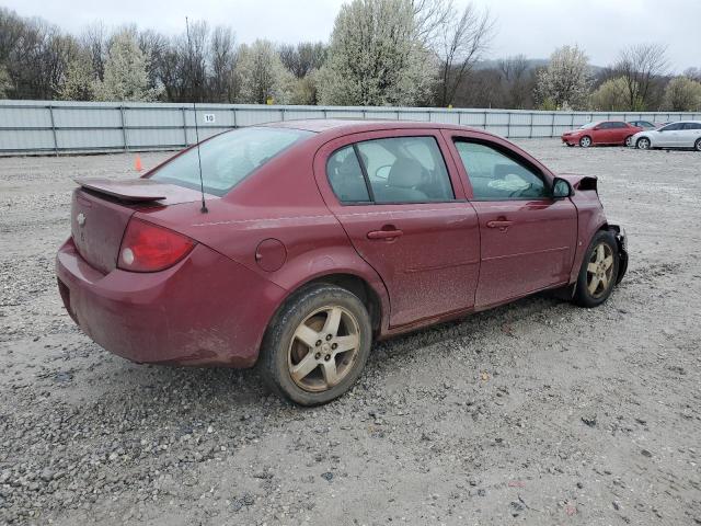 1G1AL55F277167766 - 2007 CHEVROLET COBALT LT MAROON photo 3