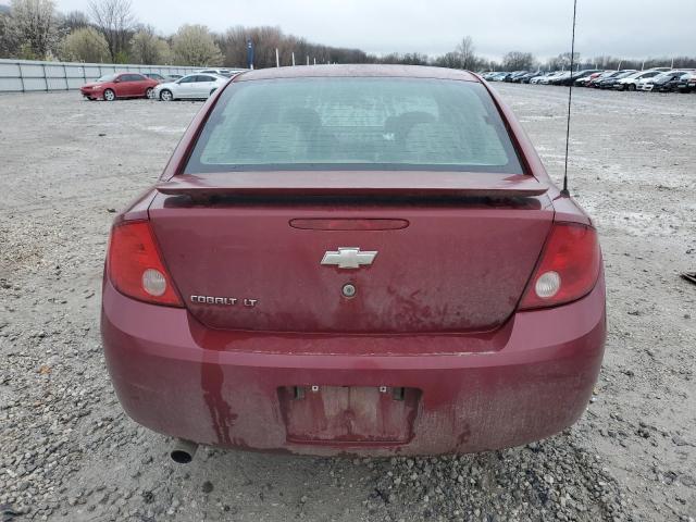 1G1AL55F277167766 - 2007 CHEVROLET COBALT LT MAROON photo 6