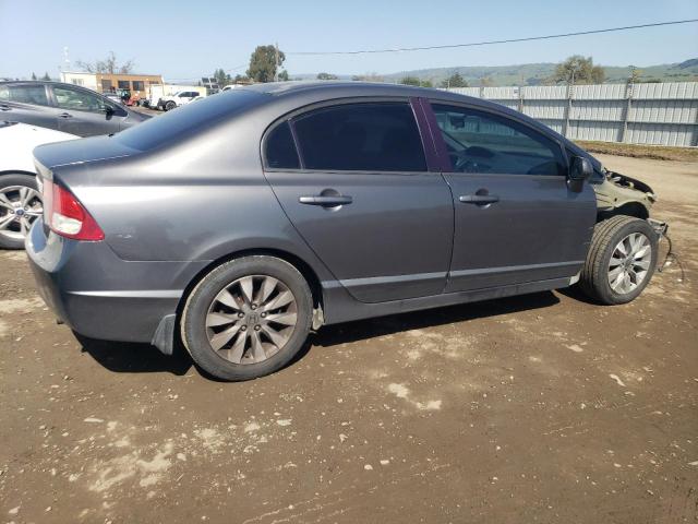 2HGFA1F90AH308755 - 2010 HONDA CIVIC EXL ნაცრისფერი ფოტო 3