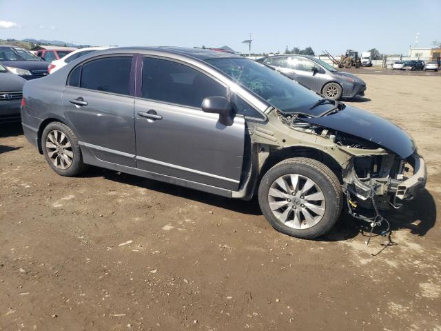 2HGFA1F90AH308755 - 2010 HONDA CIVIC EXL ნაცრისფერი ფოტო 4