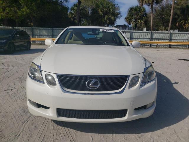 JTHBH96S865031831 - 2006 LEXUS GS 300 WHITE photo 5