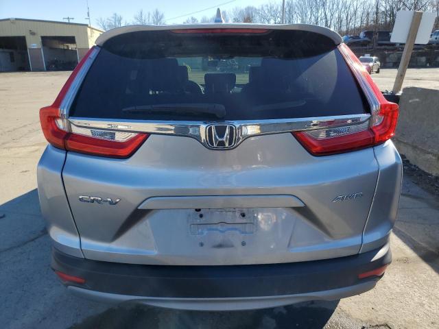 2HKRW2H59JH608184 - 2018 HONDA CR-V EX SILVER photo 6