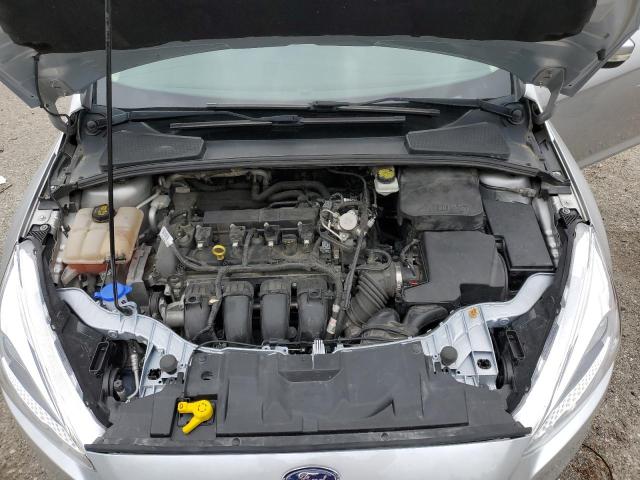 1FADP3J21HL268151 - 2017 FORD FOCUS TITANIUM SILVER photo 11