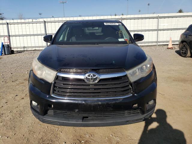 5TDBKRFHXES025478 - 2014 TOYOTA HIGHLANDER LE BLACK photo 5