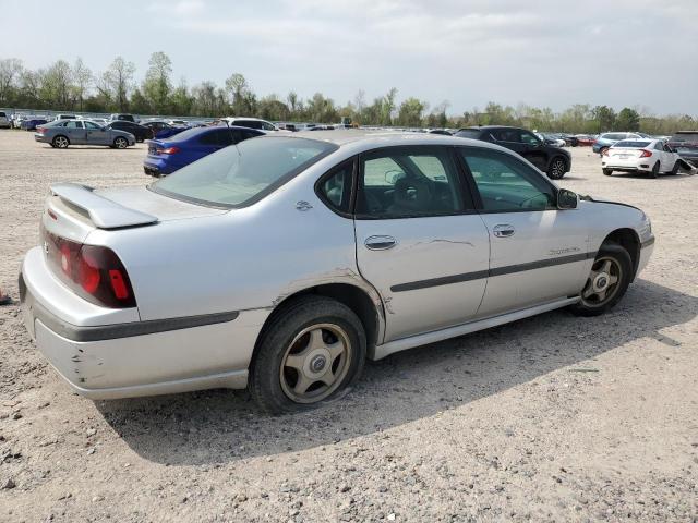 2G1WH55K629270202 - 2002 CHEVROLET IMPALA LS SILVER photo 3