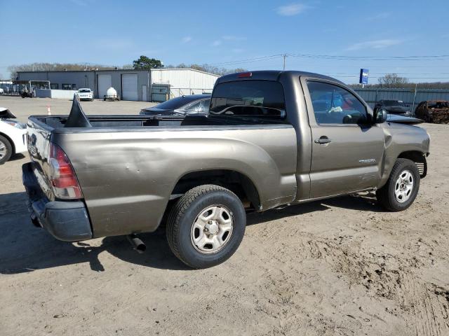 5TENX4CN3AZ731278 - 2010 TOYOTA TACOMA GRAY photo 3