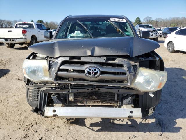 5TENX4CN3AZ731278 - 2010 TOYOTA TACOMA GRAY photo 5