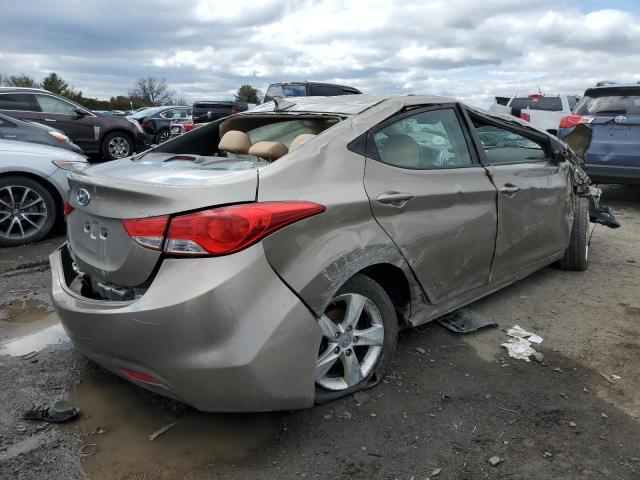 5NPDH4AE6DH453334 - 2013 HYUNDAI ELANTRA GLS TAN photo 3