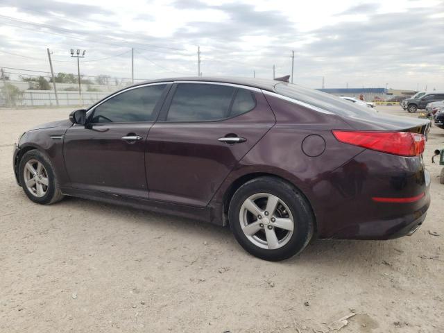 5XXGM4A71EG307883 - 2014 KIA OPTIMA LX MAROON photo 2