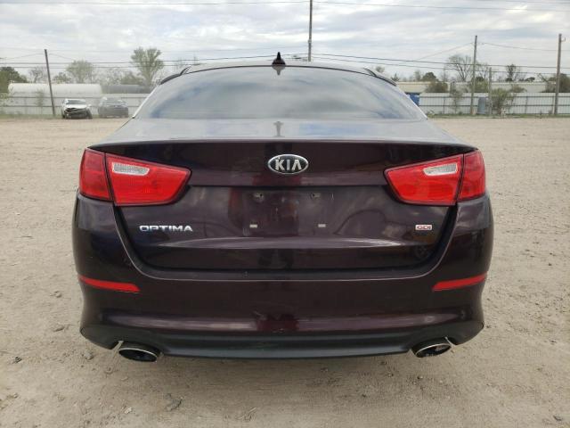 5XXGM4A71EG307883 - 2014 KIA OPTIMA LX MAROON photo 6