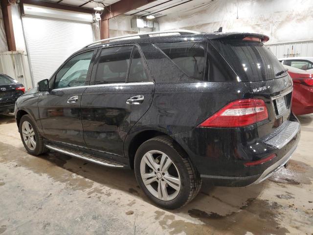 4JGDA5HB4DA218231 - 2013 MERCEDES-BENZ ML 350 4MATIC BLACK photo 2