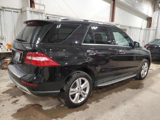 4JGDA5HB4DA218231 - 2013 MERCEDES-BENZ ML 350 4MATIC BLACK photo 3