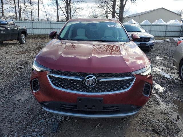 LRBFZSR45ND114320 - 2022 BUICK ENVISION AVENIR BURGUNDY photo 5