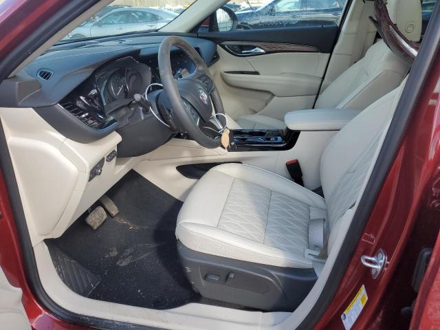 LRBFZSR45ND114320 - 2022 BUICK ENVISION AVENIR BURGUNDY photo 7