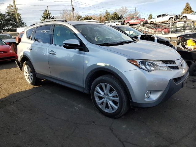 JTMDFREVXDD027164 - 2013 TOYOTA RAV4 LIMITED SILVER photo 4