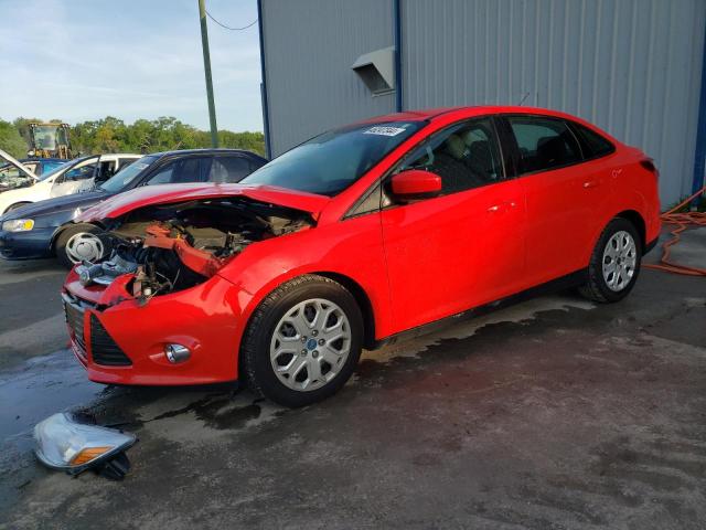 1FAHP3F28CL260647 - 2012 FORD FOCUS SE RED photo 1