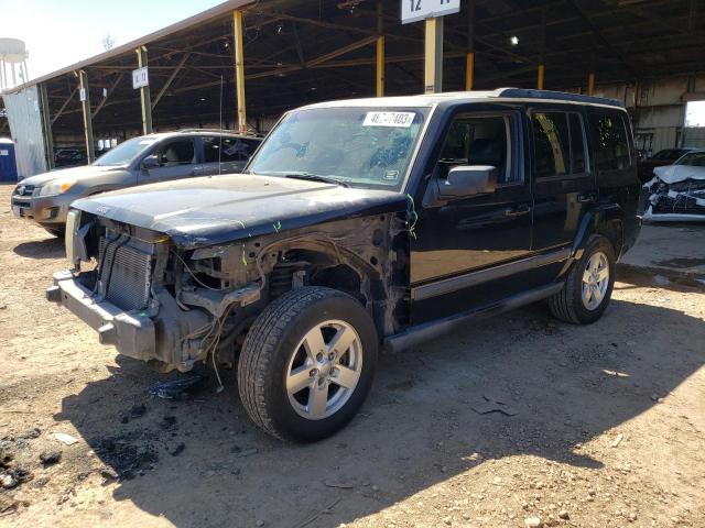 1J8HH48K38C195037 - 2008 JEEP COMMANDER SPORT შავი ფოტო 1