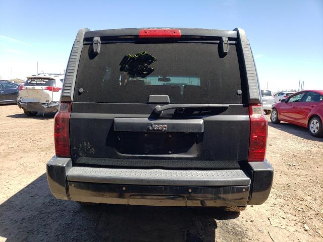 1J8HH48K38C195037 - 2008 JEEP COMMANDER SPORT შავი ფოტო 6
