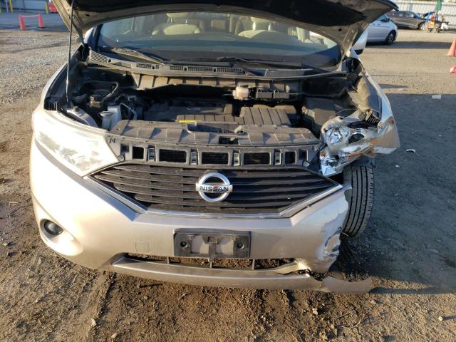 JN8AE2KP1C9033265 - 2012 NISSAN QUEST S GOLD photo 12