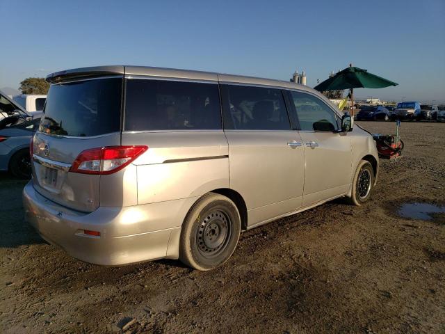 JN8AE2KP1C9033265 - 2012 NISSAN QUEST S GOLD photo 3