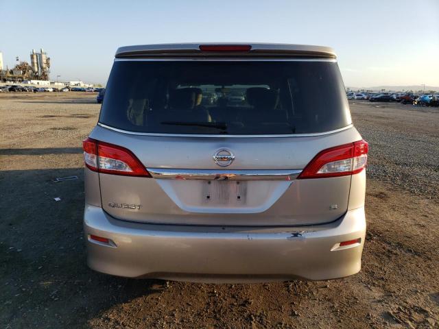 JN8AE2KP1C9033265 - 2012 NISSAN QUEST S GOLD photo 6