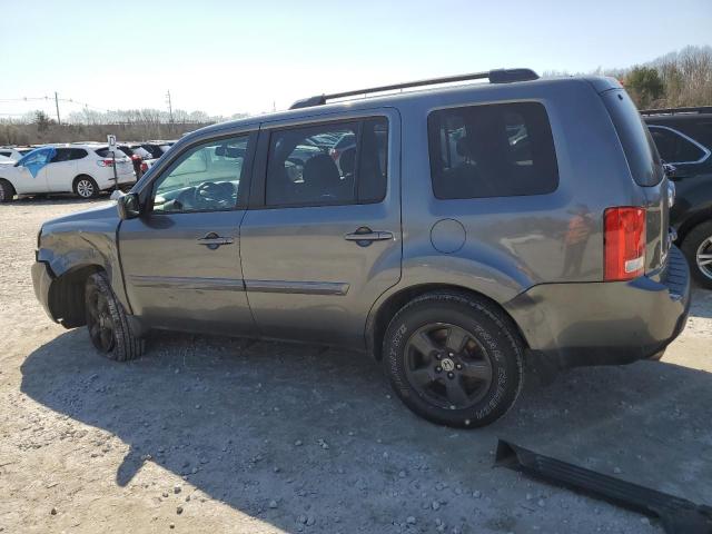 5FNYF4H5XAB013401 - 2010 HONDA PILOT EXL GRAY photo 2