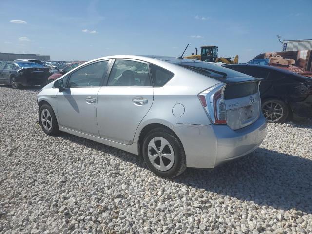 JTDKN3DUXD5596039 - 2013 TOYOTA PRIUS SILVER photo 2