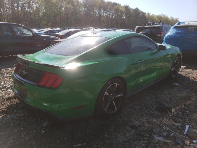 1FA6P8TH1K5135845 - 2019 FORD MUSTANG GREEN photo 3