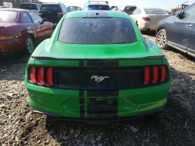 1FA6P8TH1K5135845 - 2019 FORD MUSTANG GREEN photo 6