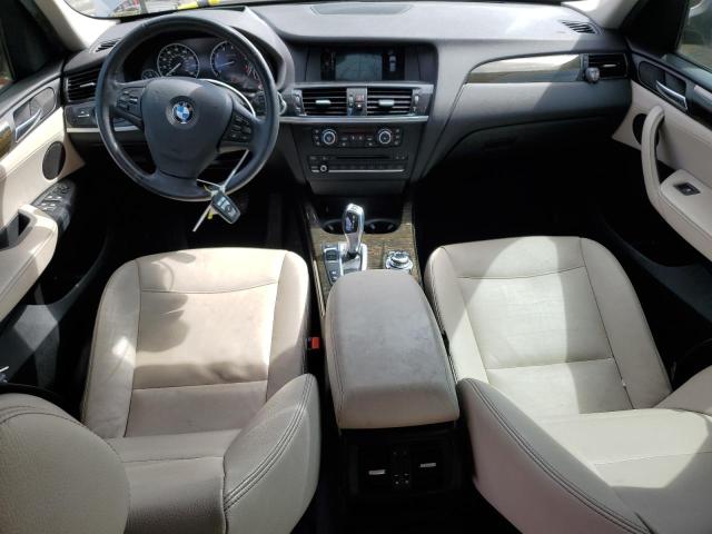 5UXWX9C55E0D15077 - 2014 BMW X3 XDRIVE28I GRAY photo 8