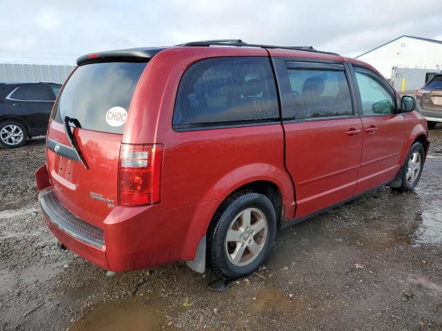 2D4RN4DE9AR107659 - 2010 DODGE GRAND CARA SE RED photo 3